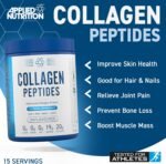 Applied Nutrition Collagen Peptides Powder - Hydrolysed Bovine Collagen Protein, Halal, Healthy Skin, Hair, Nails (Unflavoured) (300g - 15 Servings) - Image 3