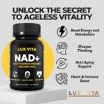 NAD+ Supplement Nicotinamide Riboside Resveratrol Natural Non-GMO for Overall Health, Positive Aging and Heart Wellness NAD Supplements UK - Image 3