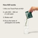 AG1 Next Gen Greens Powder Supplement | Daily Nutrient Boost: Vitamins, Minerals, Gut-Friendly Bacteria, Gluten Free, Vegan and Keto Friendly | 70+ Ingredients Athletic Greens (Travel Packs, 30 ct) - Image 5