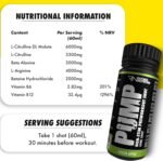 Refined Nutrition Non Stim Pre Workout Shots (12 Bottles, Green Apple) - Caffeine-Free Pump Pre Workout Shots for Energy, Focus & Endurance with Beta-Alanine, Citrulline, L-Arginine, Vitamin B6 & B12 - Image 4