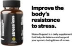 Numan Stress Support | Find Calm & Relief | Naturally Sourced Ashwagandha & Rhodiola | Vitamin B | 60 Tablets | 1100mg per Serving - Image 4
