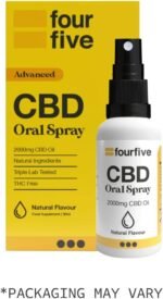 fourfive CBD Oil Spray - 2000mg Advanced Strength CBD for Sports Performance, Mental Wellbeing & Improved Sleep, Unflavoured, Natural & Vegan Friendly, 30ml - Image 3