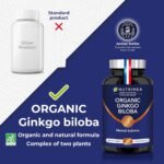 Organic Ginkgo Biloba - Memory & Concentration Complex - Boost Brain Performance - Organic Sage - 60 Vegan Capsules - Nutrimea - Made in France - Image 4