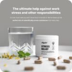 Vilgain Stress Relief - immediate and Long-Term Support Against Stress Through Plant extracts, probiotics and synergistic Vitamins, Calms The Mind and relieves Anxiety. - Image 3