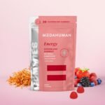 MEDAHUMAN® Energy | Cordyceps Mushroom Gummies (30 Servings) | Adaptogen Superblend Energy Gummies with Vitamins & Minerals for Reducing Tiredness | Berry Flavour - Image 3