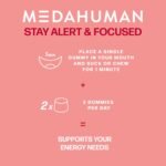 MEDAHUMAN® Energy | Cordyceps Mushroom Gummies (30 Servings) | Adaptogen Superblend Energy Gummies with Vitamins & Minerals for Reducing Tiredness | Berry Flavour - Image 6