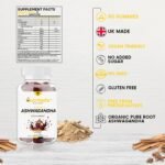 Ashwagandha High Strength Pure Root 2000mg Cola Flavour Gummies, Vitamin b6, Gluten and Sugar Free, 100mg Maca + Black Pepper by Quo Vadis bio Labs - Image 4