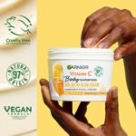 Garnier Body Superfood, Nutri Glow Body Cream, Vitamin C & Mango, for Dry & Dull Skin, Brightening & Glowing, Nourishing & Fast Absorbing, Vegan Formula, Approved by Cruelty Free International, 300ml - Image 6