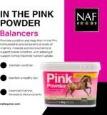 NAF Pink Powder 1.4kg – Nutritional Support for Horses – Prebiotic and Probiotic Supplement with Vitamins and Minerals – Promotes Digestive Health, Condition and Vitality - Image 3