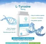 L-Tyrosine 500mg 120 Capsules - Pure Amino Acid with No Fillers or Binders or Flow Agents – an Amino Acid Nutritional Supplement Suitable for Vegetarians - UK Made - Image 4