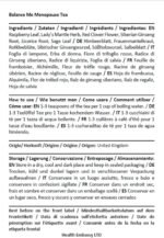 Health Embassy Balance Me Menopause Tea 75g | Herbal Blend for Menopausal Comfort | Find Balance and Comfort | Holistic Wellness by Health Embassy - Image 5