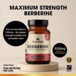 Berberine 5250mg Per Serving, High Strength 99% HCL, Enhanced with Ceylon Cinnamon & Black Pepper Extract, 90 Vegan Capsules, 3 Month Supply, UK Made, Non-GMO, Gluten Free - Image 3