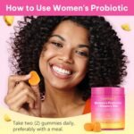Feminine Probiotics Gummies for Women,60pcs Vaginal Probiotics for Balance pH Gummies,Vaginal & Immune Support, Womens Probiotic Gummy for Feminine Health - Image 4