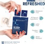 Sleep Patches for Adults Extra Strength – Natural Sleeping Patch, Melatonin-Free Patch for Relaxation & Restful Night – Long-Lasting Formula - Image 4