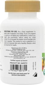 NaturesPlus Source of Life Garden Organic Calcium - AlgaeCal Calcium and Magnesium Supplement - Teeth and Bone Health - Vegan, Gluten Free - 120 Capsules - Image 6