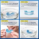 Anti Snoring Devices for Quiet Sleep: Snoring Aids for Men & Women - Adjustable Anti-Snoring Mouthpiece with One Replacement for Travel & Home Use - Image 4