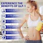 GLP-1 Supplement – 120 Capsules GLP 1 Supplements Support for Promotes Metabolic, Digestive, and Gut Health, Appetite Suppressants Women & Men - Image 4