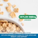 Ceylon Cinnamon Tablets 4000mg - 180 Tablets - Blood Sugar Control Supplement - Made at GMP Standards - High Strength Cinnamon Supplement - FuelFinity® - Vegan (1 Pack) - Image 4
