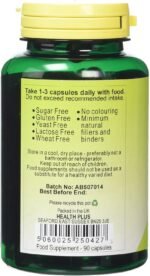 Health Plus Lecithin 1200mg Memory Plant Supplement - 90 Capsules - Image 3
