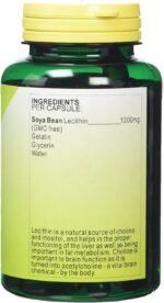 Health Plus Lecithin 1200mg Memory Plant Supplement - 90 Capsules - Image 4