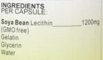 Health Plus Lecithin 1200mg Memory Plant Supplement - 90 Capsules - Image 5