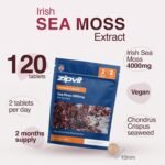 Zipvit Irish Sea Moss 4000mg, 120 Vegan Tablets, High Strength Superfood, Naturally Rich in Minerals, 2 Month Supply, Responsibly Sourced Seaweed, Eco Friendly Pouch - Image 5
