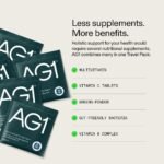 AG1 Greens Powder Supplement | Daily Nutrient Boost: Vitamins, Minerals, Gut-Friendly Bacteria, Gluten Free, Vegan and Keto Friendly | 70+ Ingredients by AG1 Athletic Greens (Travel Packs, 15 Count) - Image 3