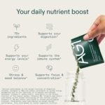 AG1 Greens Powder Supplement | Daily Nutrient Boost: Vitamins, Minerals, Gut-Friendly Bacteria, Gluten Free, Vegan and Keto Friendly | 70+ Ingredients by AG1 Athletic Greens (Travel Packs, 15 Count) - Image 4