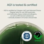 AG1 Greens Powder Supplement | Daily Nutrient Boost: Vitamins, Minerals, Gut-Friendly Bacteria, Gluten Free, Vegan and Keto Friendly | 70+ Ingredients by AG1 Athletic Greens (Travel Packs, 15 Count) - Image 5