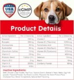 Dog Vitamins and Supplements - 150 Chews - Dog Multivitamin and Minerals - Immune, Digestive & Joint Support, Skin & Coat - Packed with Omega 3s, Glucosamine & Probiotics - Beef - Image 4