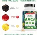 Peruvian Naturals Organic Maca 150 Capsules - Gelatinized Maca Root Powder Supplement Pill for Men & Women - Polvo de Maca Peruana en Pastilla - Image 3