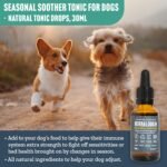 Herbal Dog Co HerbaCare Seasonal Soother Tonic Drops, 30ml - Immune Support for Dogs & Puppies - Dog Supplement - All-Natural, Made in UK - Image 3