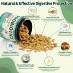 Cat Probiotics Tasty Chews –500 Chews Crunchy & Creamy Texture, Fish Oil Omega-3 Skin & Coat Health Digestive & Gut Support, Constipation Supports, Healthy Stool, Chicken Krill Flavor - Image 5