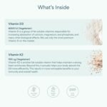 Bettervits Vitamin D3 K2 4000IU High Strength | Premium K2 Vitamin Supplements | Supports Immune System - Bone & Heart Health | Essential VIT D for Energy & Mood | Vegan Friendly - 60 Capsules - Image 4