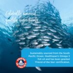 Healthspan Opti-Omega 3 with Anti Reflux Technology (2 Months' Supply) | Optimal Absorption Omega 3 Fish Oil to Support Your Brain, Eye & Heart Health | 750mg Omega 3 Fatty Acids Per Capsule - Image 5