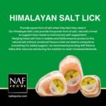 NAF Himalayan Salt Lick Small – Natural Rock Salt Lick for Horses & Ponies – Rich in Essential Minerals & Trace Elements – Long-Lasting & Weather-Resistant – With Rope for Easy Hanging - Image 3