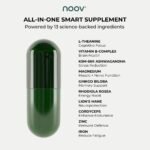 noov Smart Supplement - All Day Focus, Energy & Calm Nootropic with Lion's Mane, L-Theanine, B-Complex, Ashwagandha + 8 Other Ingredients inc Vitamins & Minerals - Vegan - 30 Day Supply - Image 3