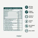 noov Smart Supplement - All Day Focus, Energy & Calm Nootropic with Lion's Mane, L-Theanine, B-Complex, Ashwagandha + 8 Other Ingredients inc Vitamins & Minerals - Vegan - 30 Day Supply - Image 5