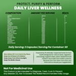 Liver Detox Supplement Capsule for Liver Health & Antioxidant Support Pormote Liver Detoxification Natural Vegan & Herbal Supplement Capsules - 60 Count - Image 4