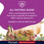 Phytopet Immune Plus, Immune Support for Dogs, Cats, Birds and Horses, Easy to Use Herbal Supplements for Pets, 30ml - 100% Herbal Phytopet Pet Supplies - Image 4