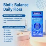 Bioglan Biotic Balance Daily Flora | 10 Billion | CFU | 6 Strains | Live Cultures | 30 Capsules - Image 4