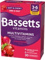 Bassetts Vitamins 3-6 Years Strawberry Flavour Multivitamins 30 Gummies - Image 3