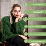 Ashwagandha Root Extract Supplement - 1000mg Mood Sleep Aid Anxiety Relief Focus Clarity Adaptogen Vegan Supplement - 120 Capsules 6 Month Supply - Image 4