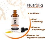 Nutroliq Liposomal Vitamin C Liquid Drops - Vegan Supplements for Men & Women's Health - Helps Boost Immune System - Quick-Absorbing, 2000mg Per Serving, Natural Orange Flavour - 60ml Glass Bottle - Image 3