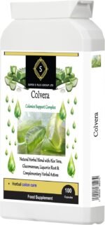 Colvera Colon Cleanse Detox - Aloe Vera & Glucomannan for Bloating, Constipation & Gut Health - Vegan Supplement (100 Capsules) - Image 3