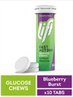 Lift Fast-Acting Glucose Chewable Energy Tablets, Mixed Berry, 6 Pack of 10-Tablet Tubes - Image 3