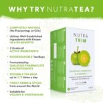 Nutra Tea NUTRATRIM - Slimming Tea | Metabolism Tea - Aids In Weight Loss And Digestion & Controls Sugar Cravings - Garcinia Cambogia & Kelp - 20 Individually Wrapped Bags - Herbal Infusion (1 Pack) - Image 4