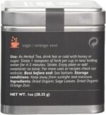 Organic Islands Philoxenia Greek Organic Herbal Tea Cube - Natural Remedy-Sage-Orange Zest 28.35 g - Image 4