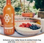 Bloomin Focus Liquid Pumpshot - Lions Mane Supplement - High Strength 7500mg / Serving - with Ashwagandha, Rhodiola Rosea and Vitamin B12. 93 Servings - 32p / Serving - Add to Coffee, Smoothies... - Image 3