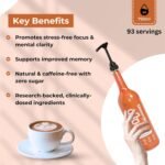 Bloomin Focus Liquid Pumpshot - Lions Mane Supplement - High Strength 7500mg / Serving - with Ashwagandha, Rhodiola Rosea and Vitamin B12. 93 Servings - 32p / Serving - Add to Coffee, Smoothies... - Image 5